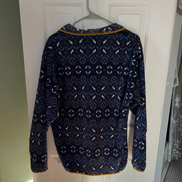Patagonia Synchilla Patterned Snap-T Fleece Pullover Mens M - Picture 3 of 3